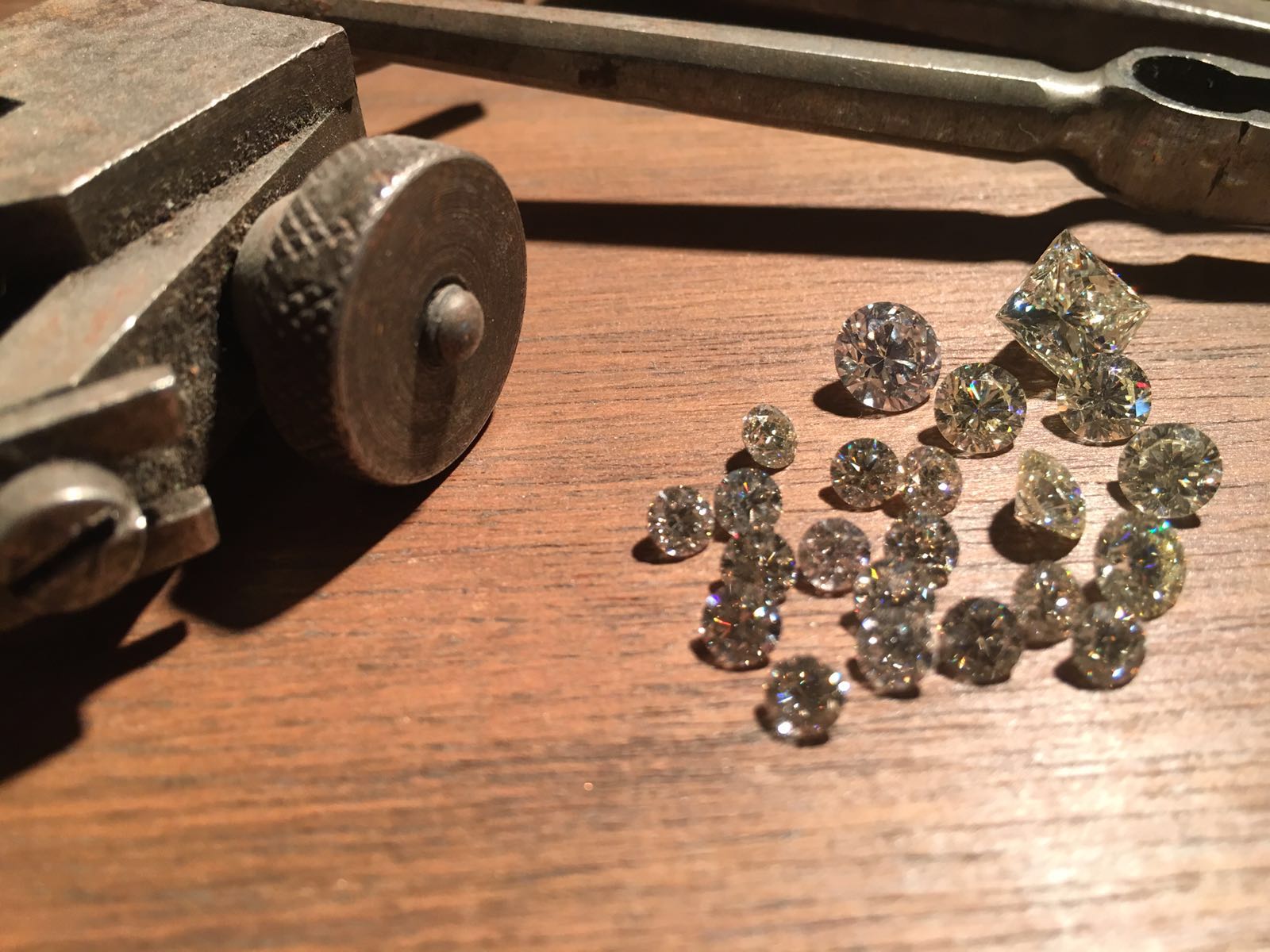 Diamanten op de sorteertafel