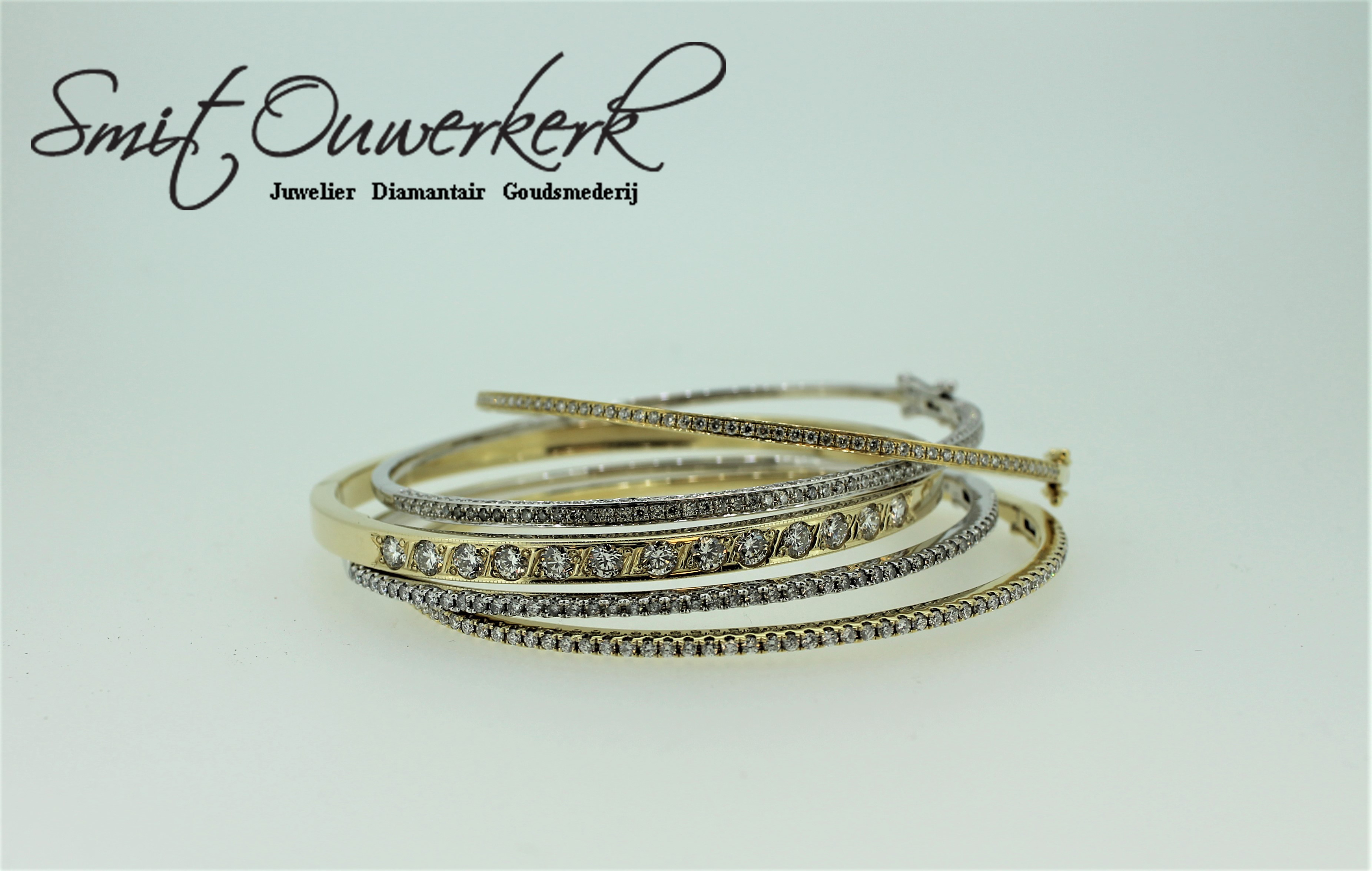 Slavenarmbanden met diamant